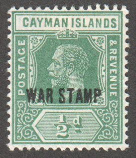 Cayman Islands Scott MR5 Mint - Click Image to Close
